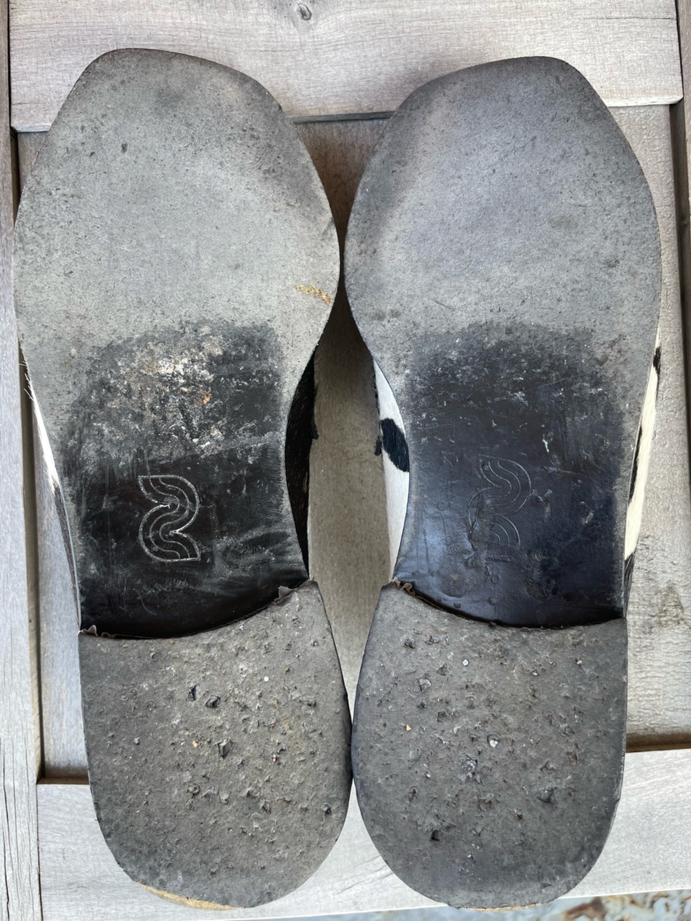 Cow print penny loafers - Picture 5 of 9